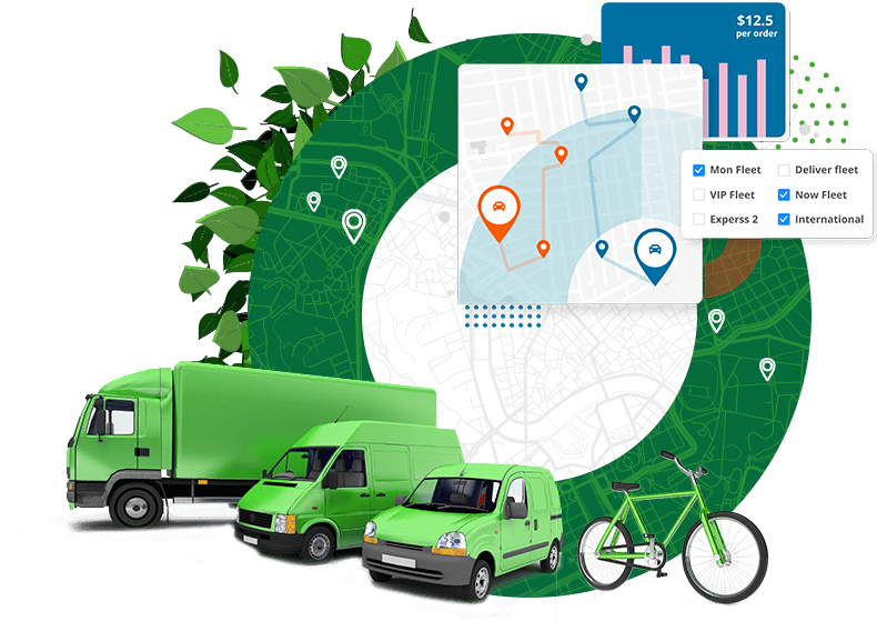 Green Third Party Delivery Network