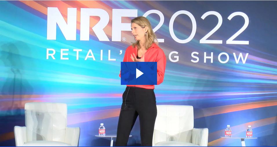 Daniella at NRF session